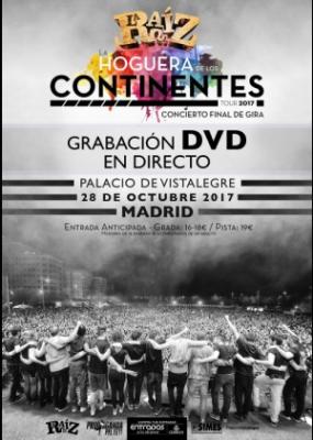 2 ENTRADAS LA RAIZ MADRID PISA